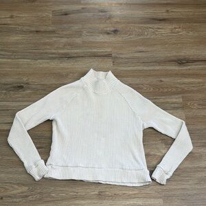 Cozy Cream Cropped Sweater